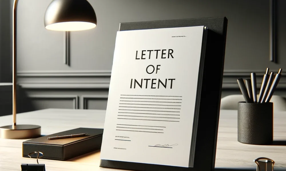 Letter of Intent Template for Business Transactions