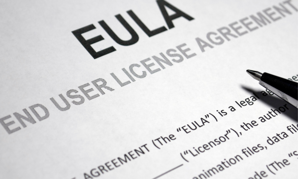 App EULA (End User License Agreement) Template