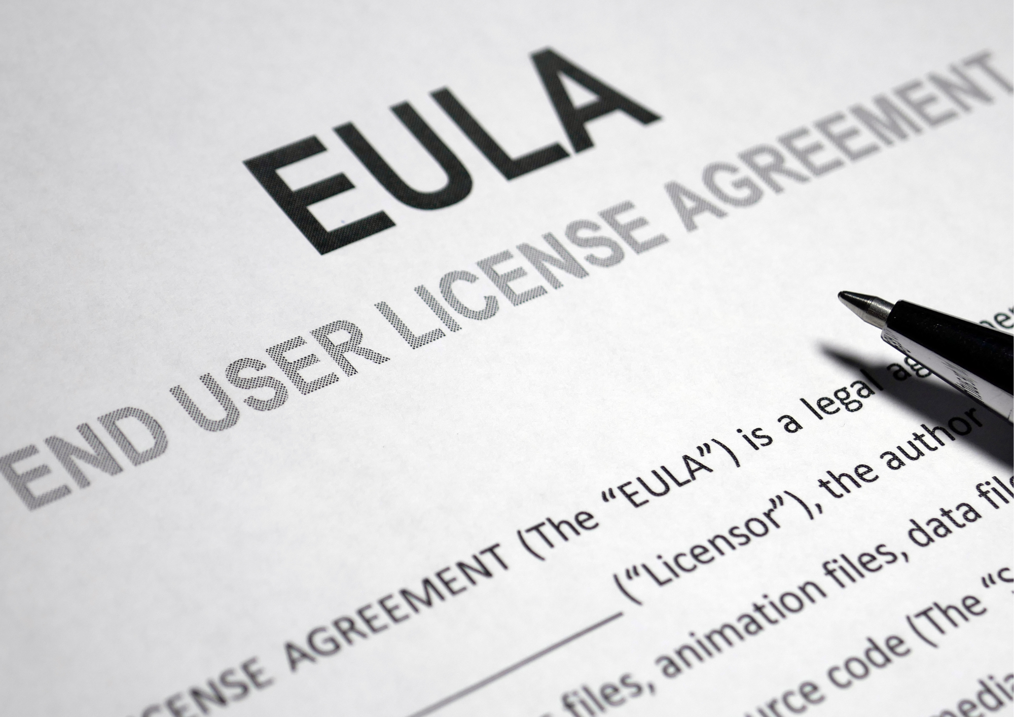 App EULA (End User License Agreement) Template