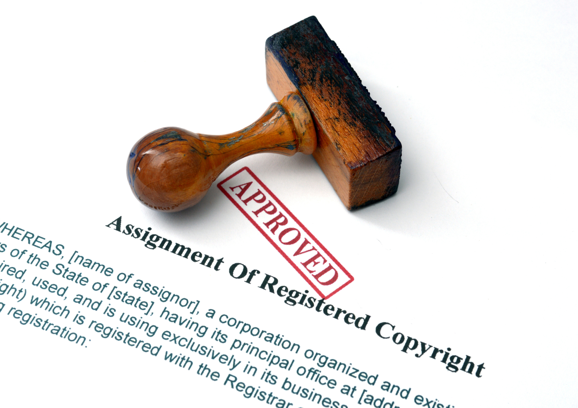 Copyright Assignment Template