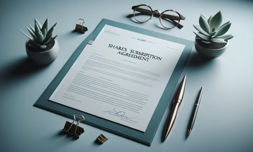 Shares Subscription Agreement Template