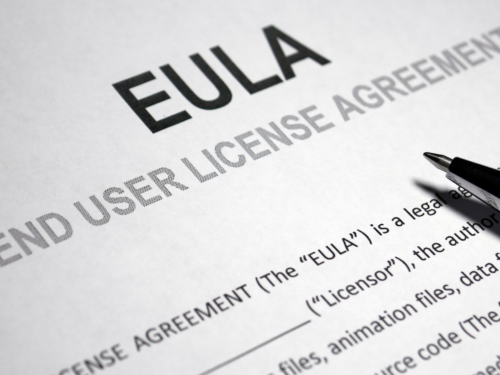 EULA Template (End User License Agreement)
