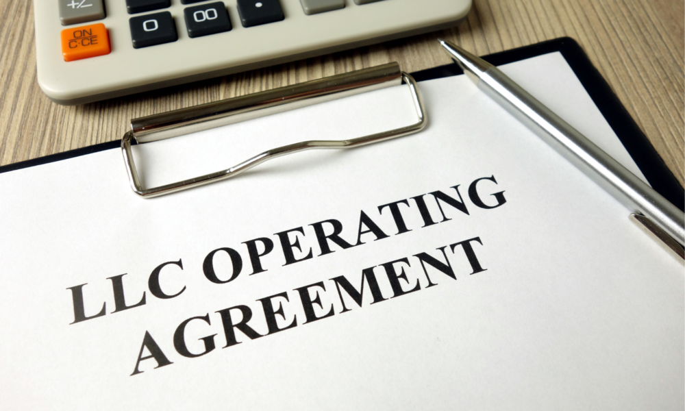 LLC Operating Agreement Template