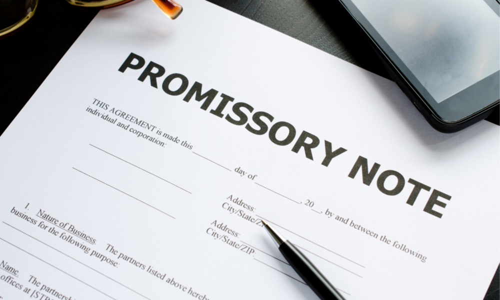 Promissory Note Template