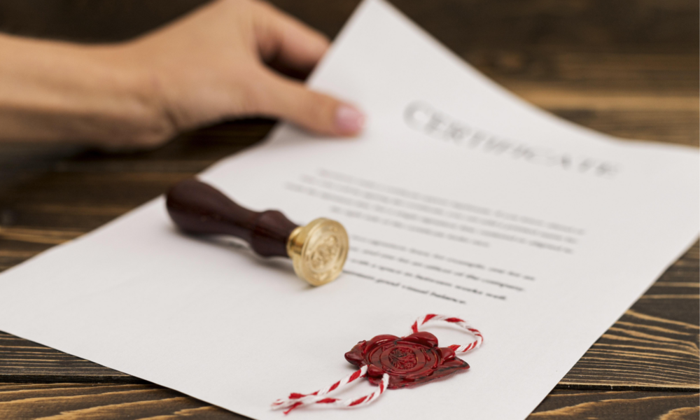 Share Certificate Template