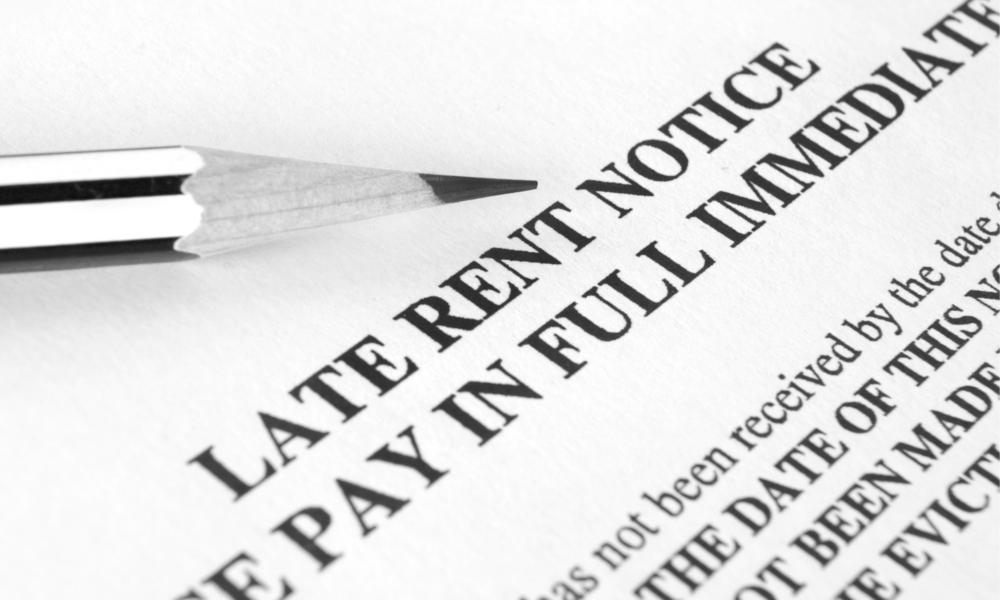 Late Rent Notice Template