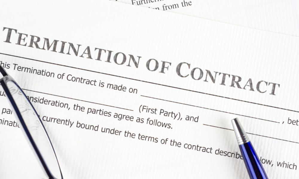 Lease Termination Template
