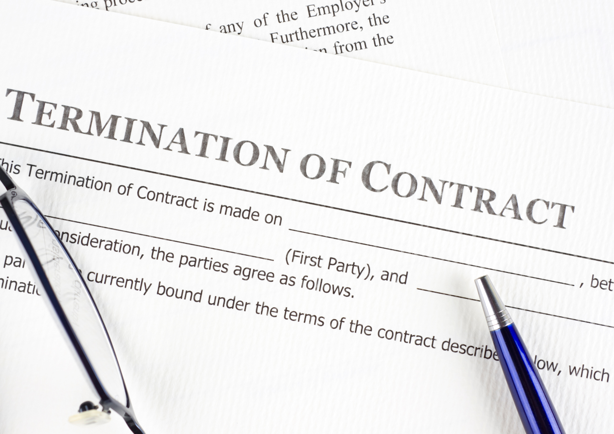 Lease Termination Template