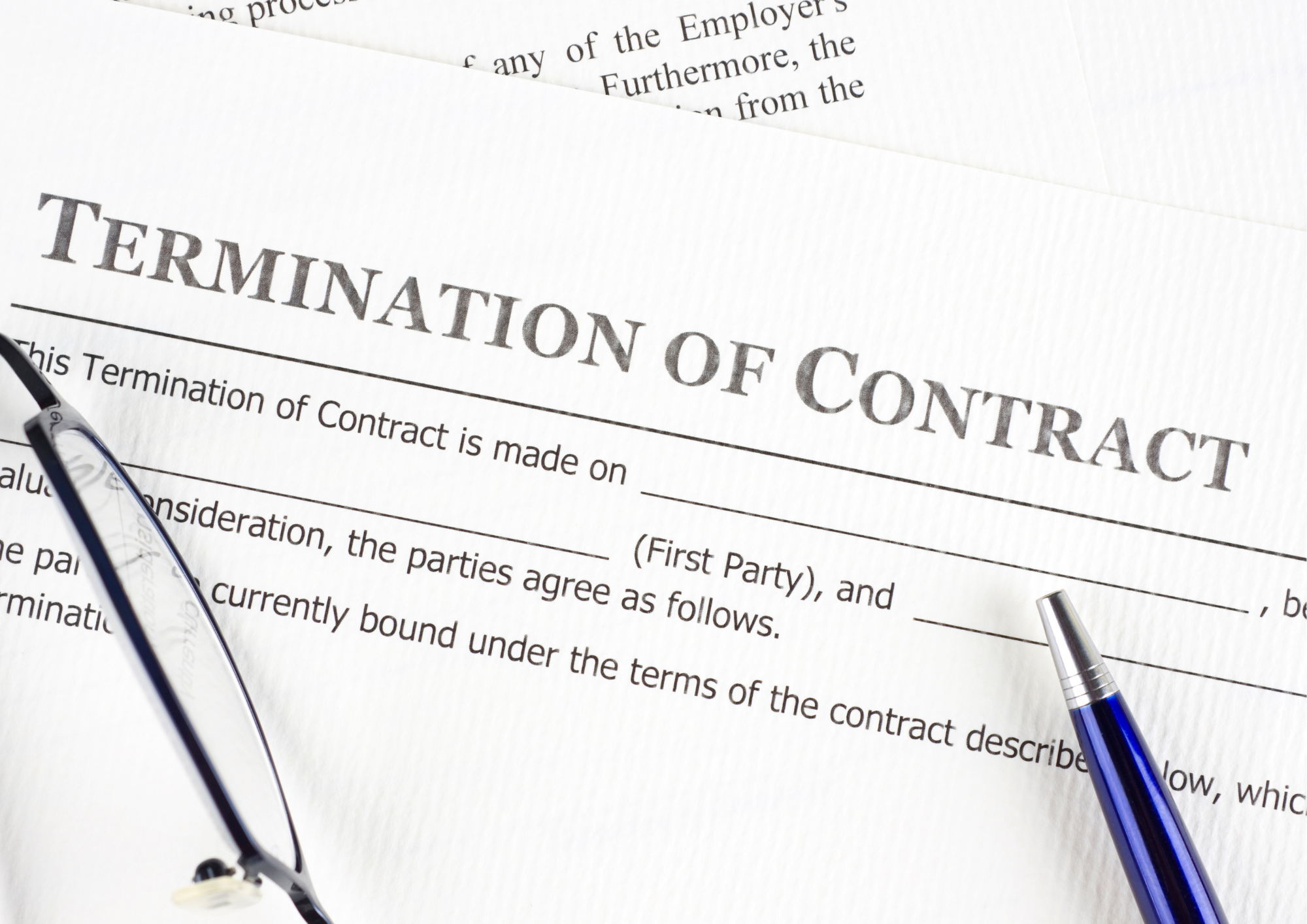 Early Lease Termination Template