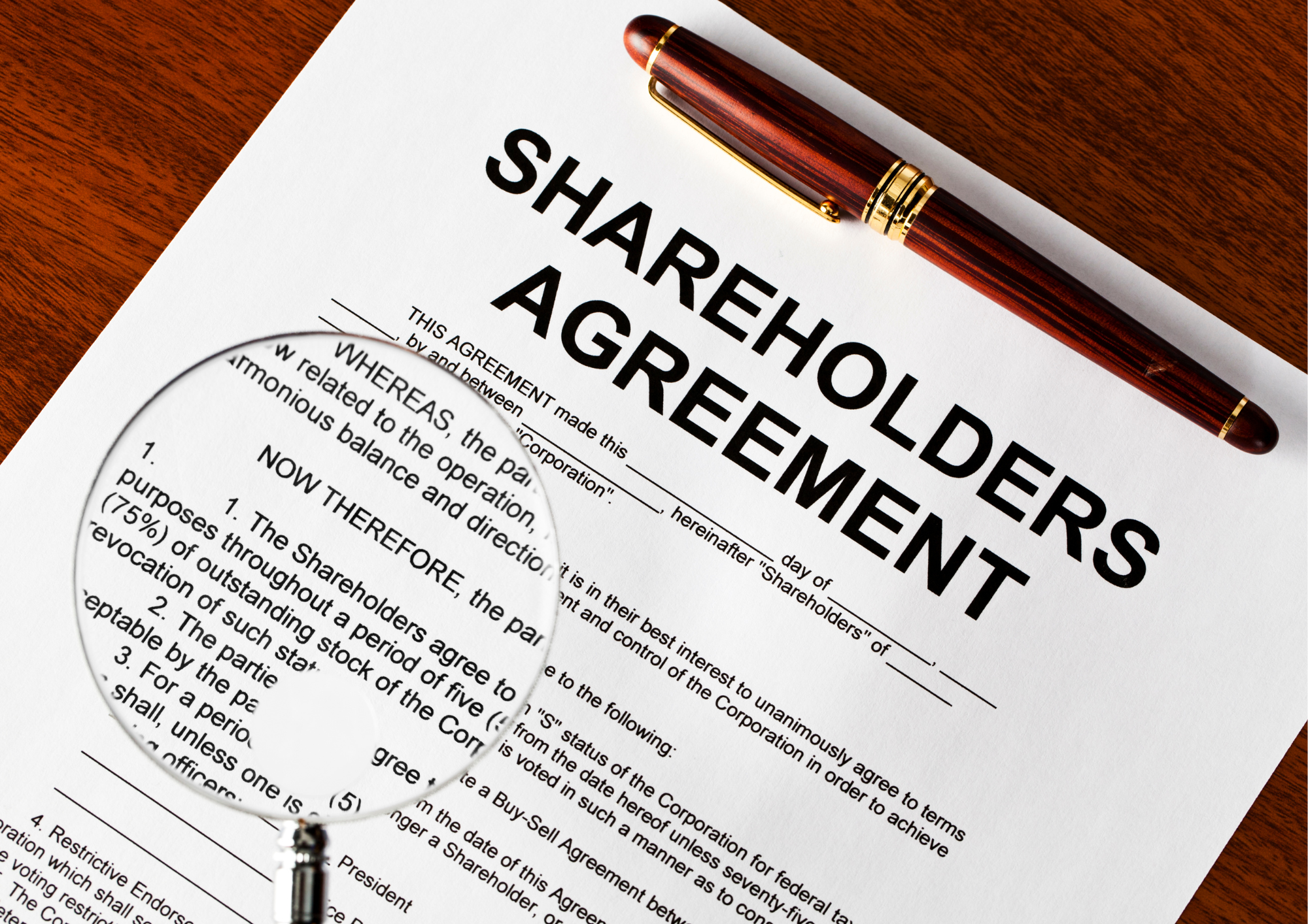 Shareholder’s Agreement Template