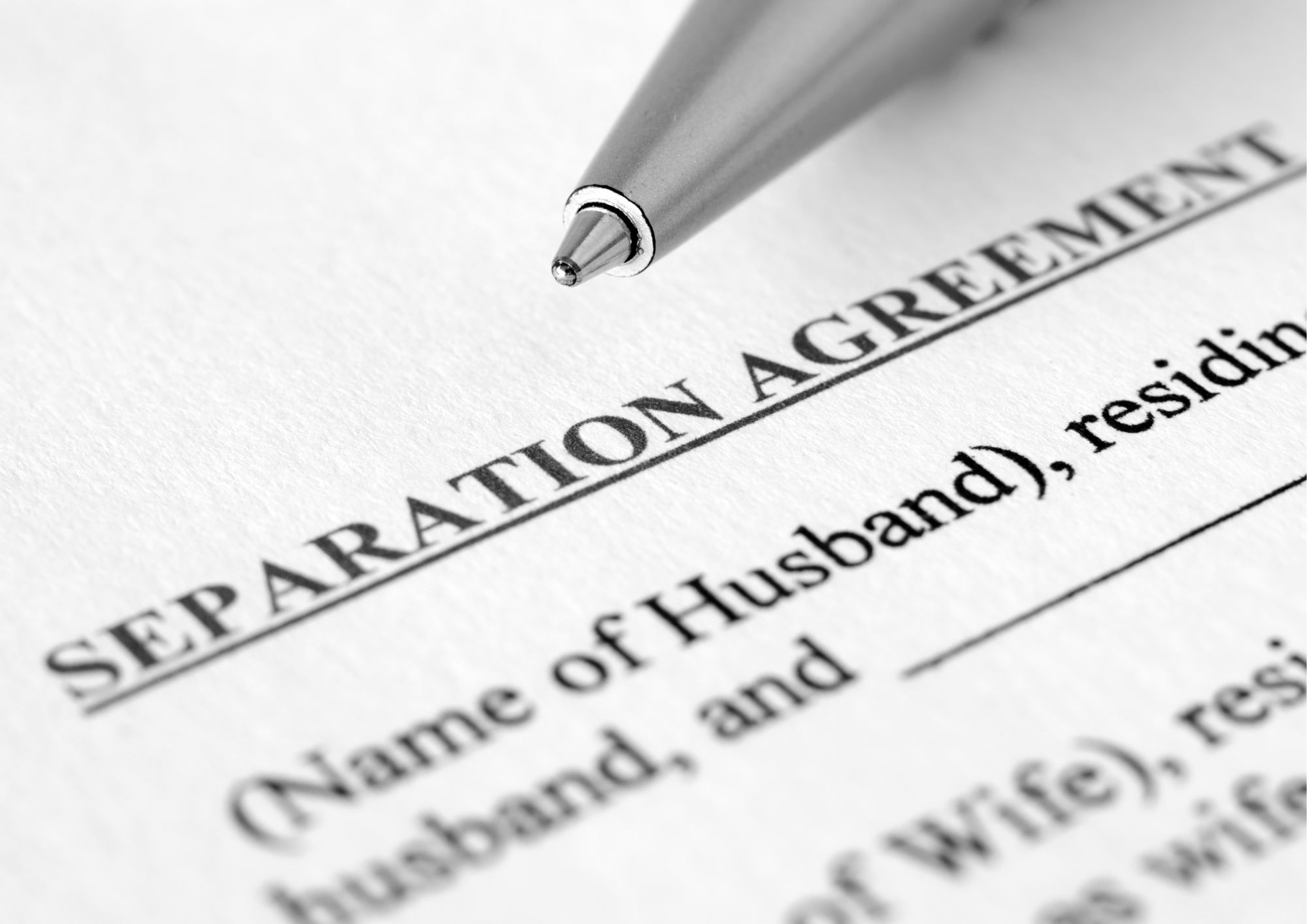 Separation Agreement Template