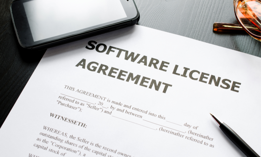 Software License Template