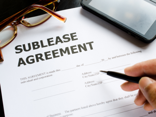 Sublease Agreement Template