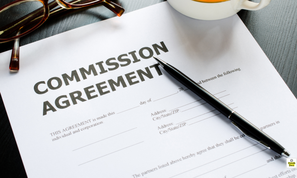 Commission Agreement Template