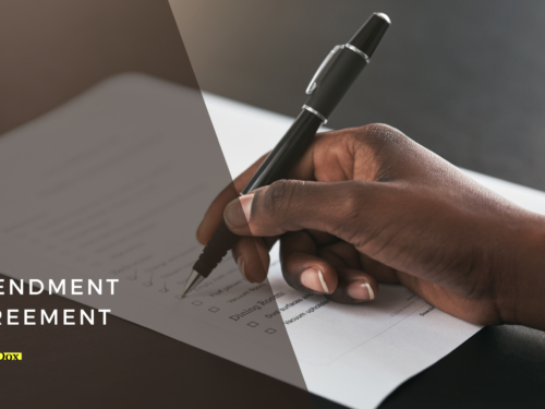 Amendment Agreement Template