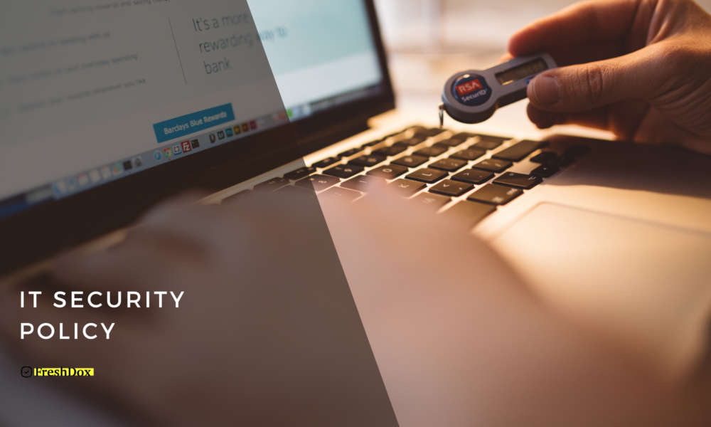 IT security policy Template