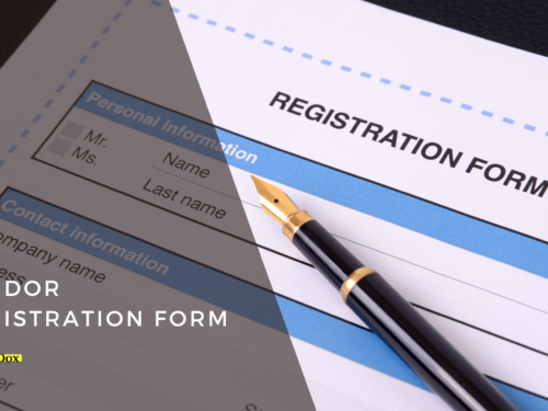 Vendor Registration Form Template (Word & PDF)